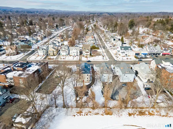 a view of large house with a street