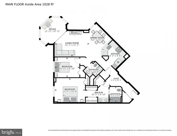 $610,000 | 2121 Jamieson Avenue, Unit 1208, Alexandria, VA 22314