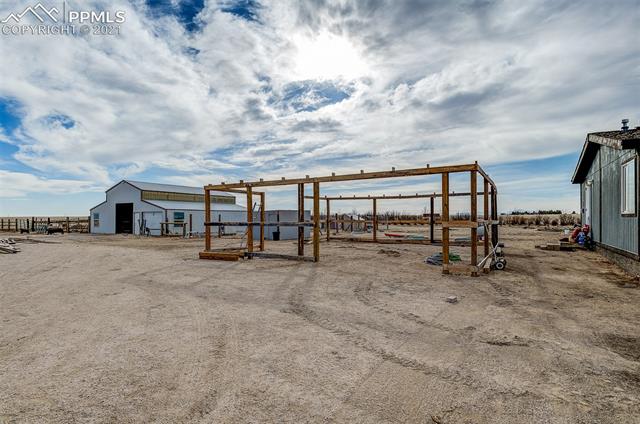 39301 Jacobson Road Rush, CO 80833 - Photo 33 of 40 Check out the pull through 40 X 44 pole barn with electric (110/220)