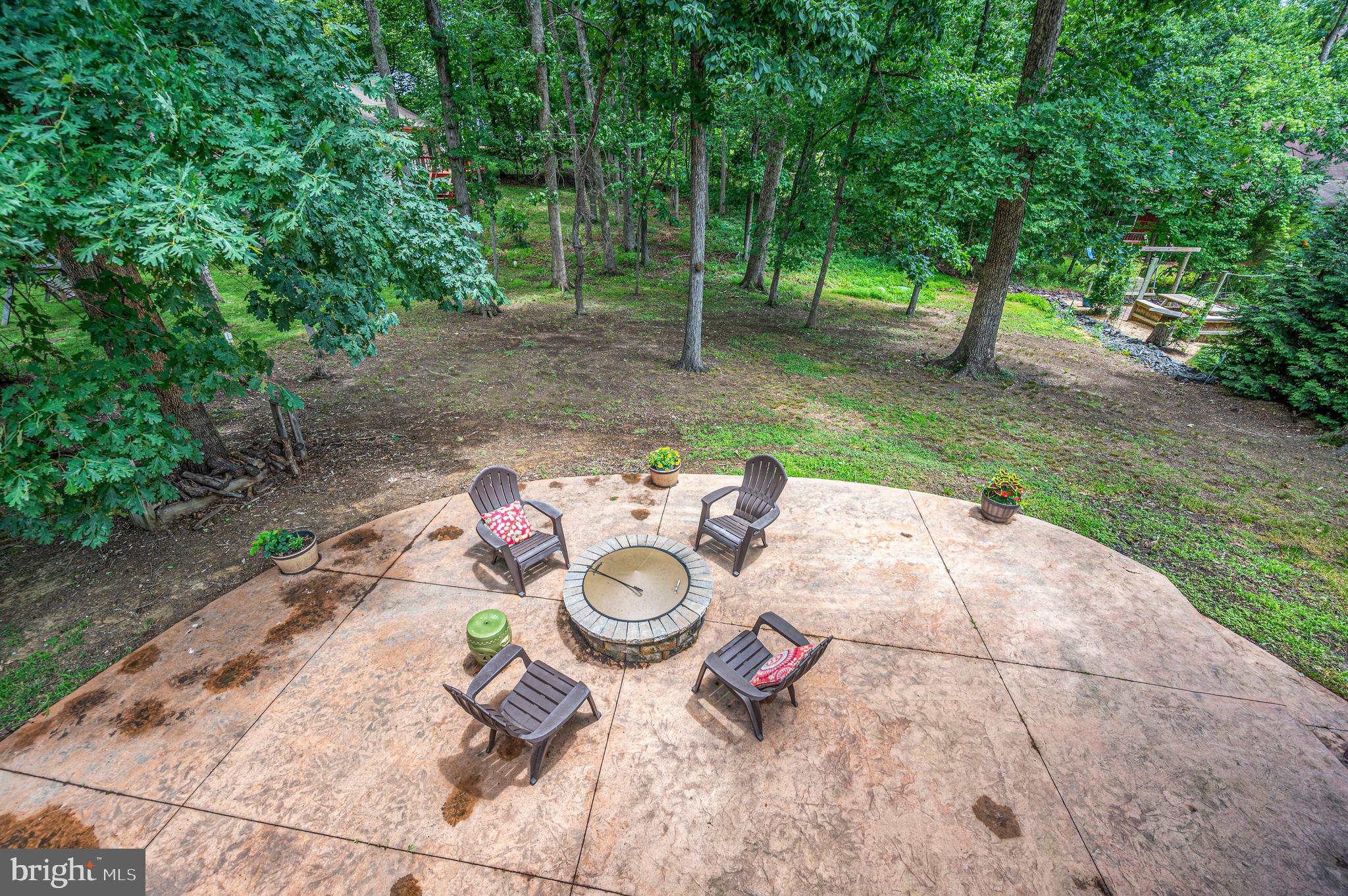 305 Birdie Road Locust Grove, VA 22508 - Photo 31 of 64 expansive lower patio view from the deck