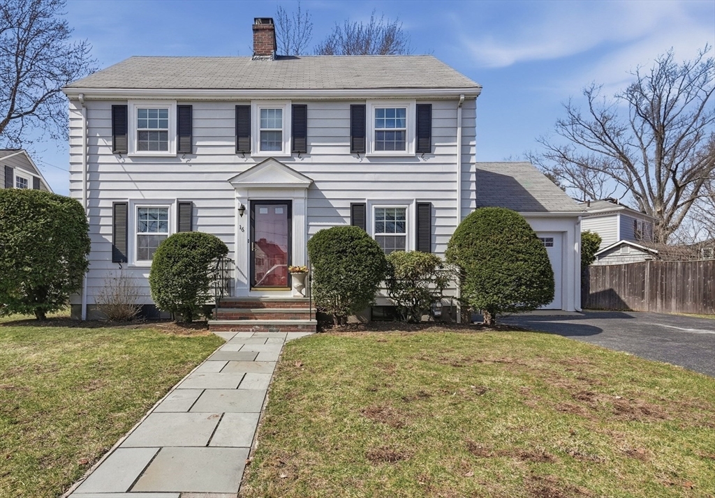 16 Cheswick Road Arlington, MA 02474 - Photo 1 of 35 a front view of house with yard and green space