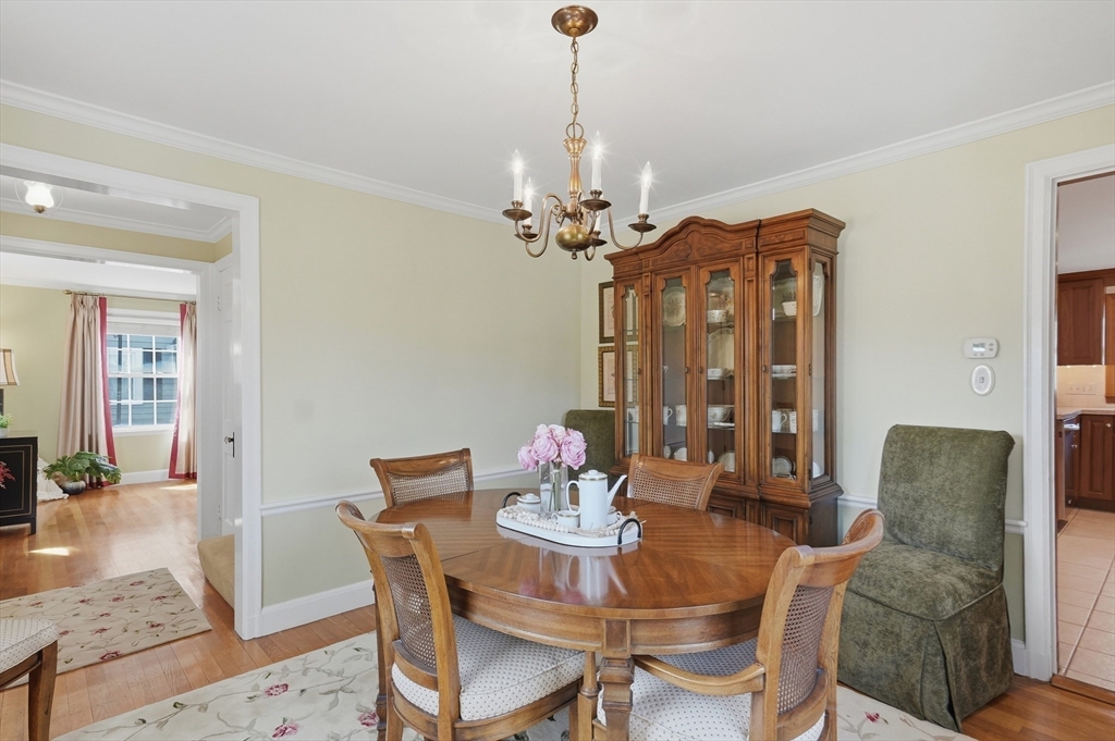 16 Cheswick Road Arlington, MA 02474 - Photo 8 of 35 a view of a dining room with furniture window and wooden floor