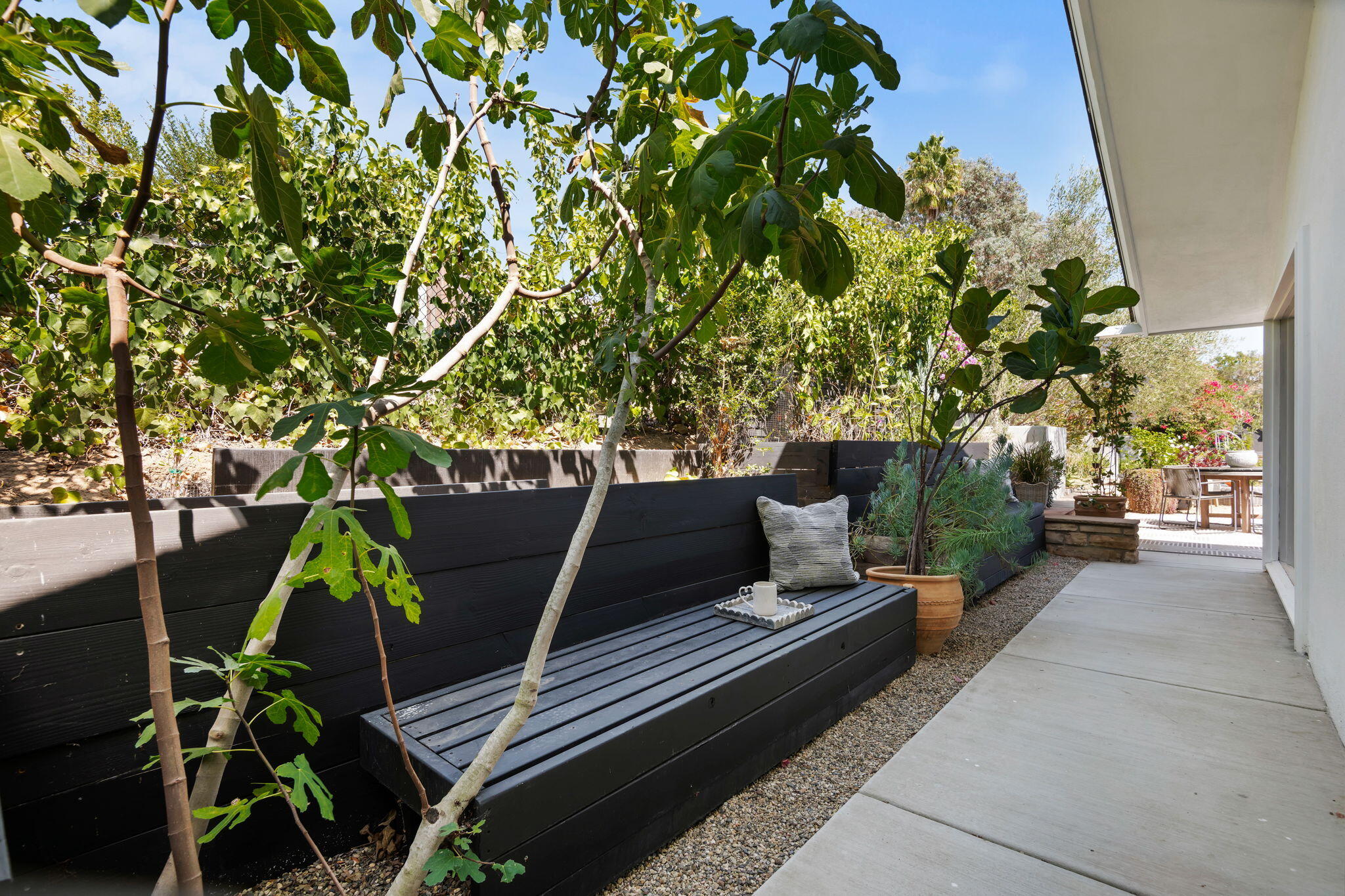 840 San Roque Road Santa Barbara, CA 93105 - Photo 38 of 68 Private Patio Off Bedroom #4