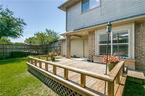 544 Lake Forest Drive Coppell, TX 75019 - Photo 24 of 24 a view of a house with backyard and sitting area