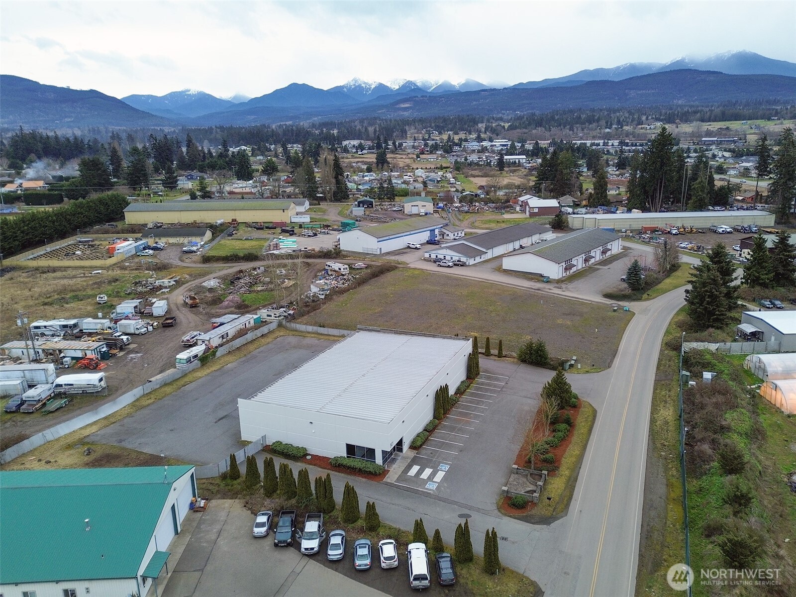 301 Business Park Loop Carlsborg, WA 98382 - Photo 4 of 36 an aerial view of residential houses and outdoor space