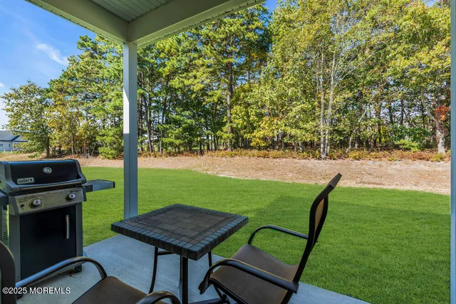 a view of an outdoor space with a lake view