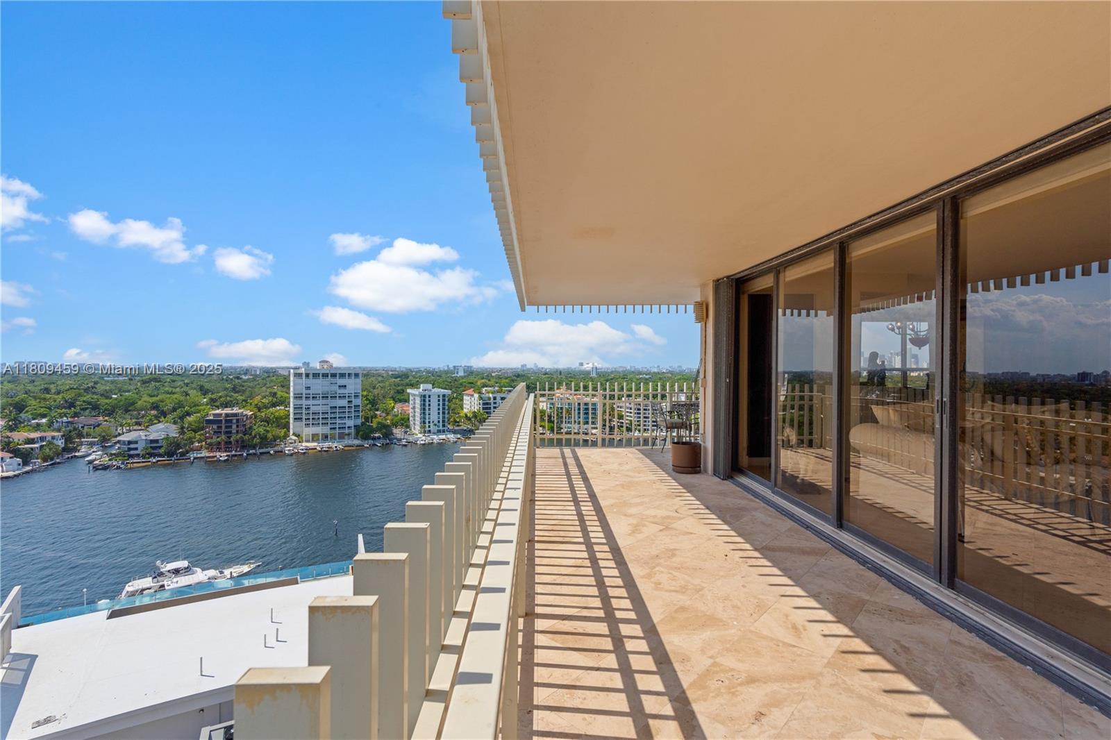 3 Grove Isle Drive, Unit C1610 Miami, FL 33133 - Photo 27 of 33 a view of balcony with city view