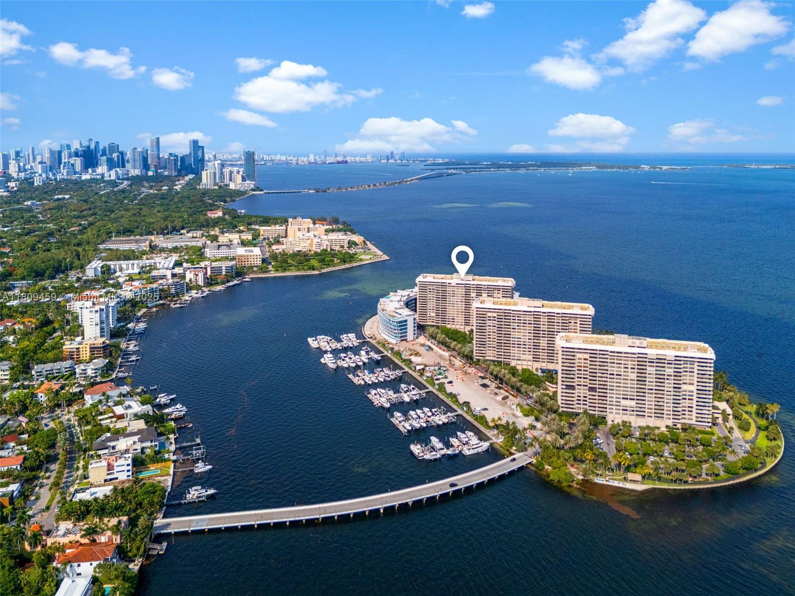 3 Grove Isle Drive, Unit C1610 Miami, FL 33133 - Photo 33 of 33 a view of a city