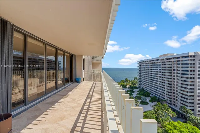 a view of balcony with outdoor space