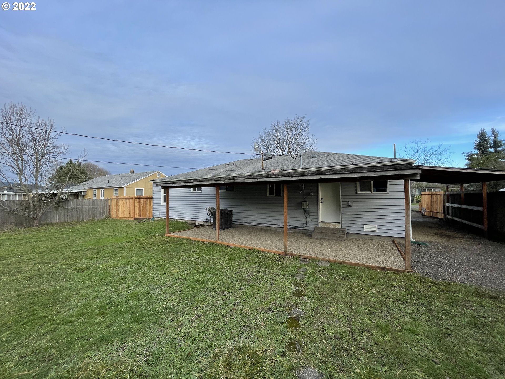 616 32nd Street Springfield, OR 97478 - Photo 28 of 28 a view of a house with a backyard