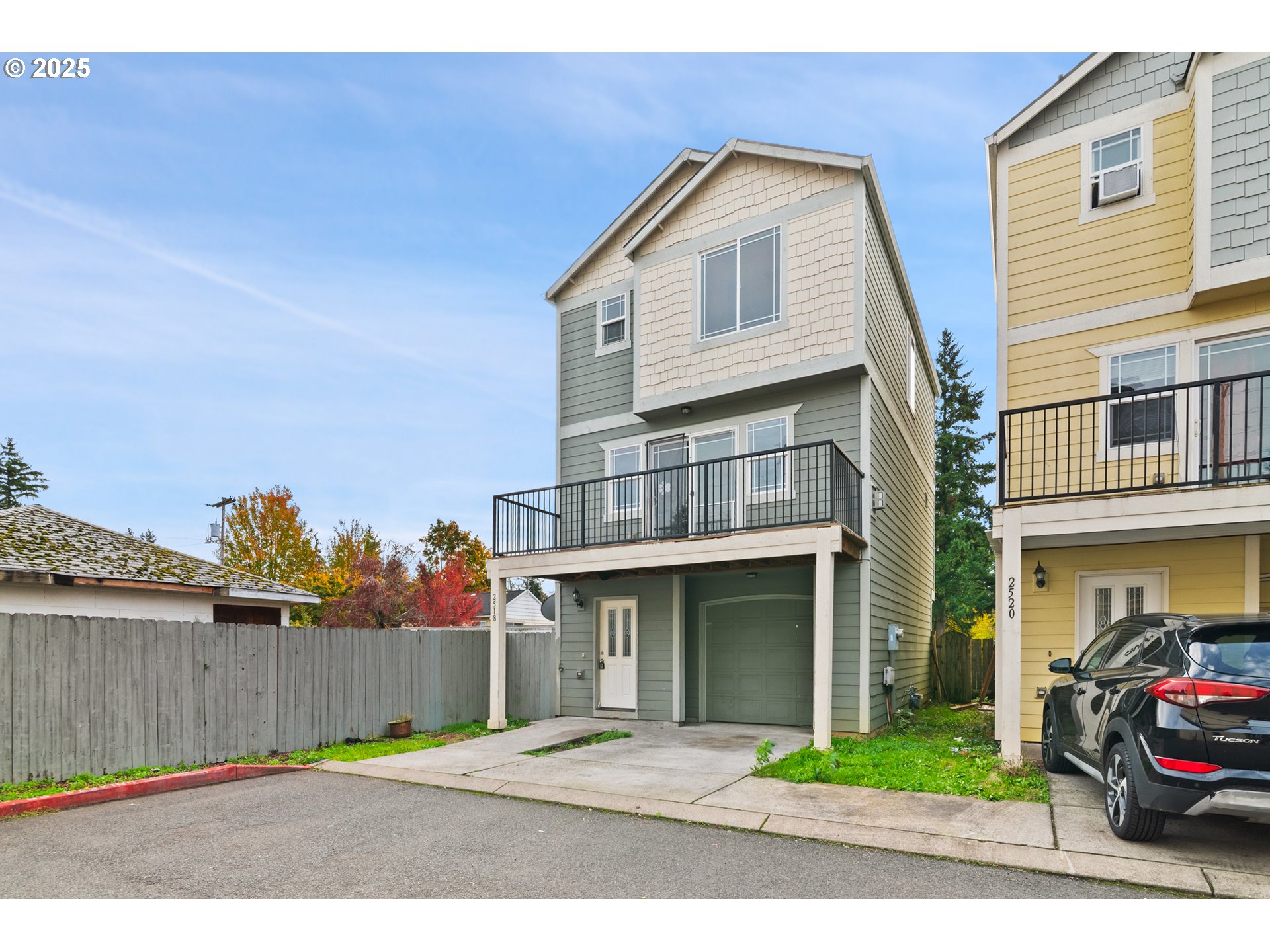 2518 Southeast 130th Avenue, Unit 5 Portland, OR 97236 - Photo 2 of 13 a front view of a house with garden