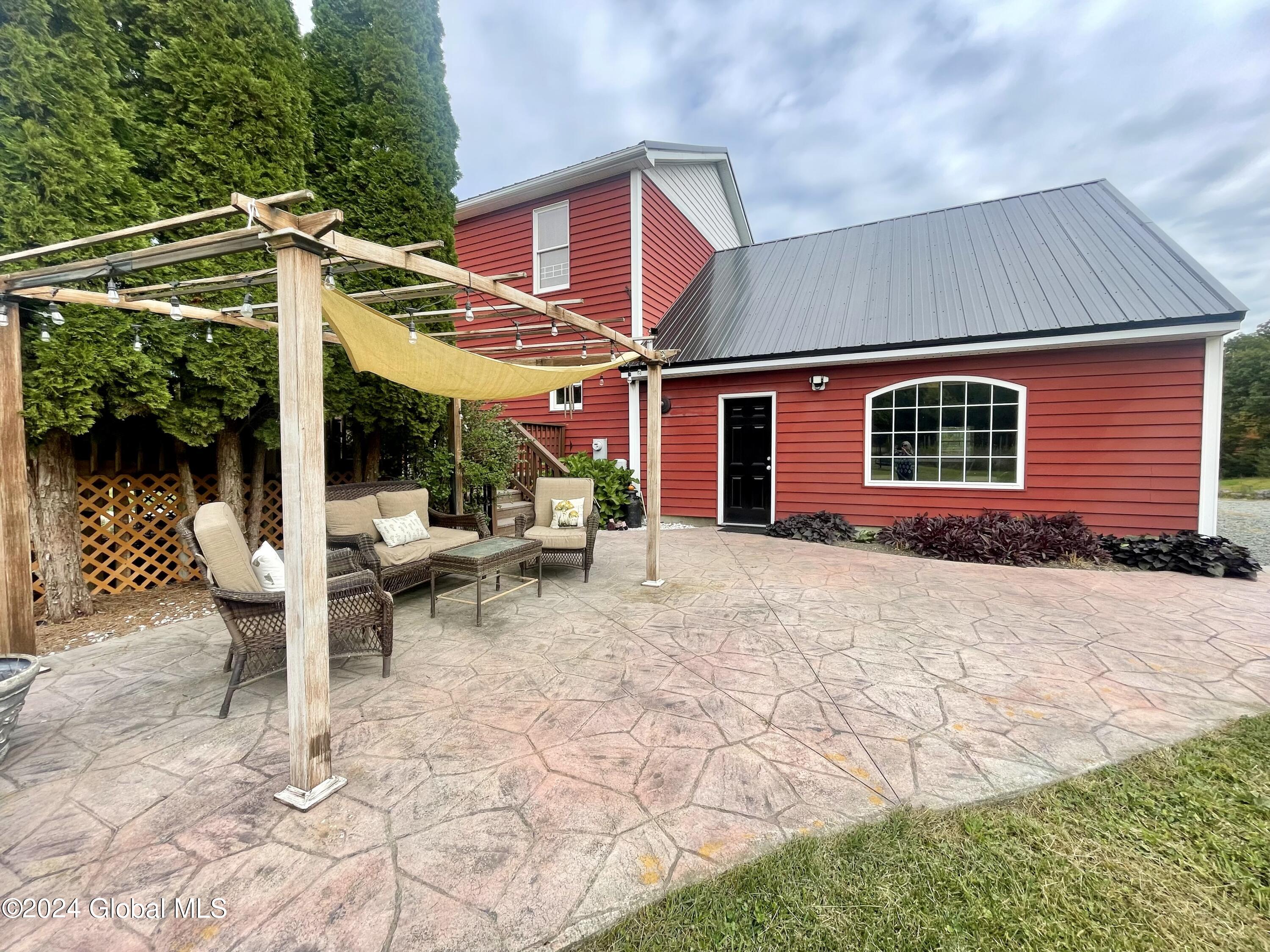125 Spicer Road Hoosick, NY 12090 - Photo 4 of 70 Private Rear Patio
