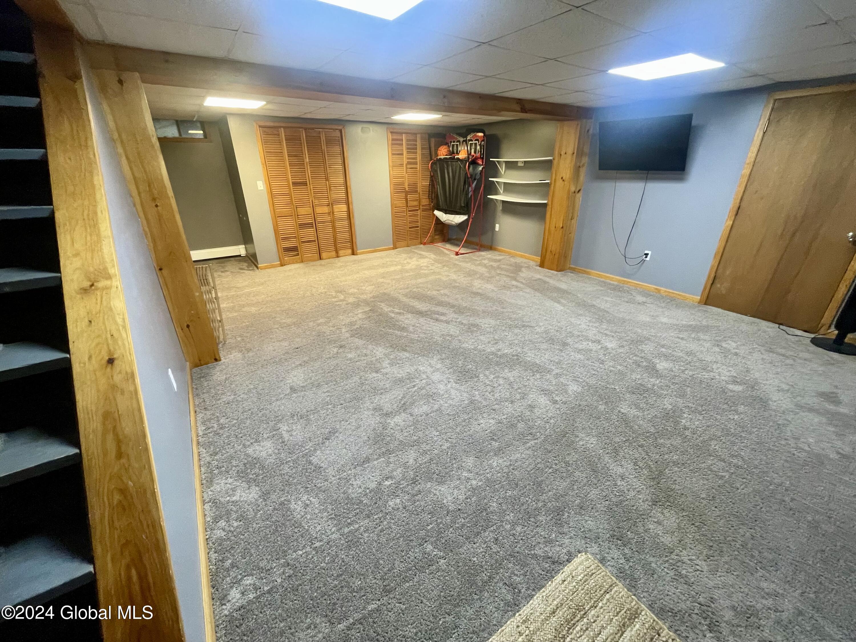 125 Spicer Road Hoosick, NY 12090 - Photo 57 of 70 Large Finished Basement
