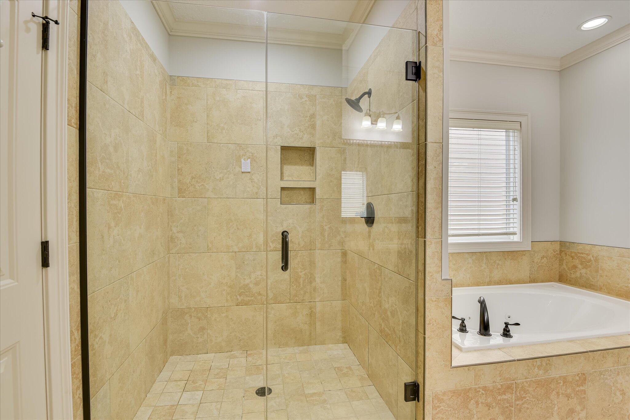 876 Willow Lake Evans, GA 30809 - Photo 26 of 71 Tiled shower and Spa tub