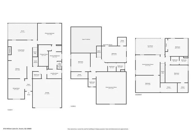 $525,000 | 876 Willow Lake, Evans, GA 30809