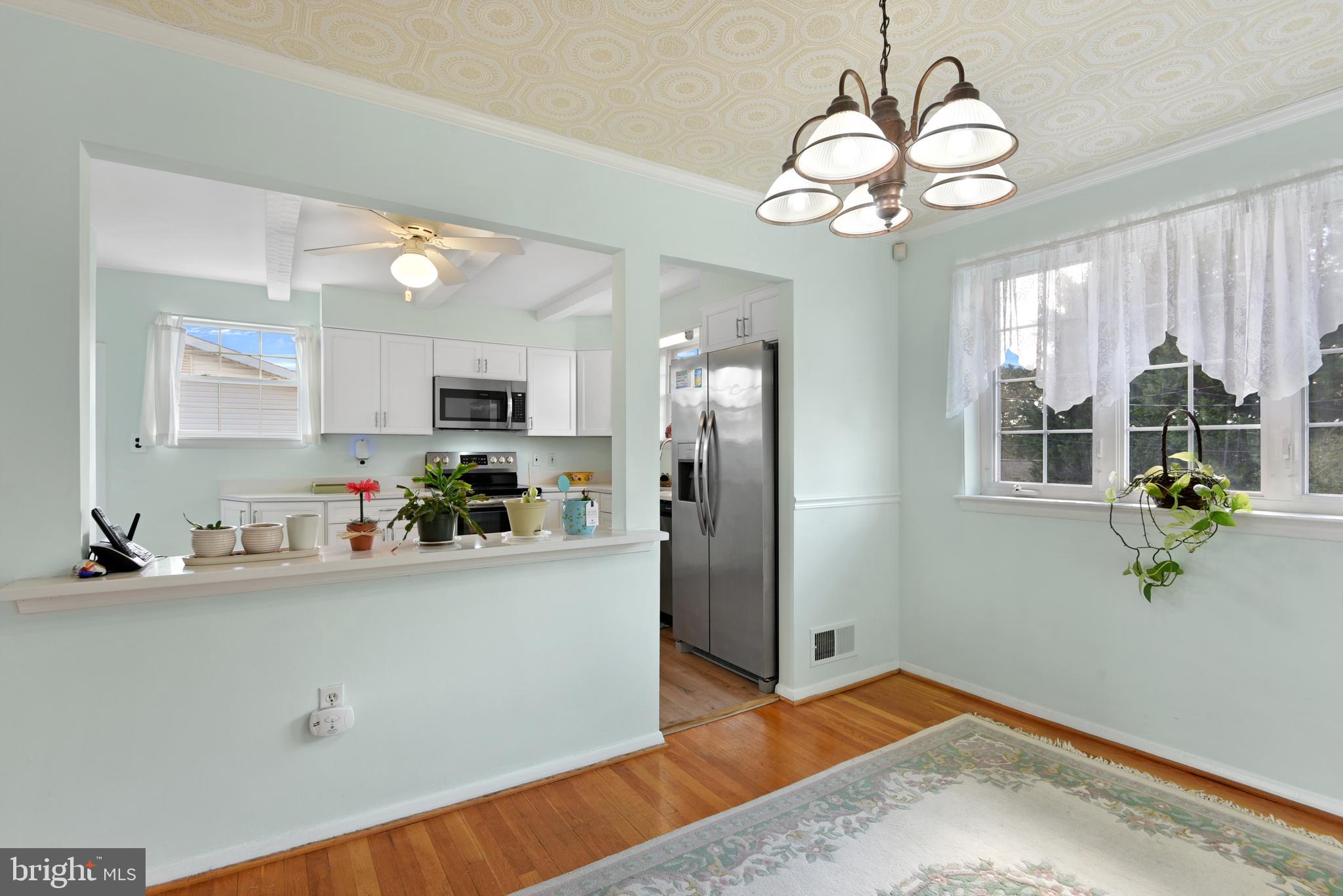 9641 Dundawan Road Baltimore, MD 21236 - Photo 10 of 37 a view of a kitchen and a window