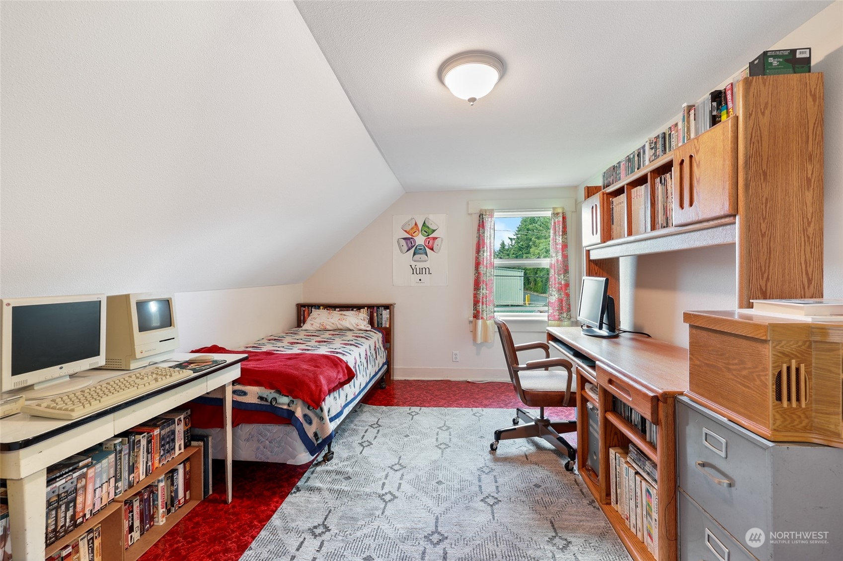 10337 184th Avenue Southwest Rochester, WA 98579 - Photo 24 of 32 a bedroom with a bed and a desk