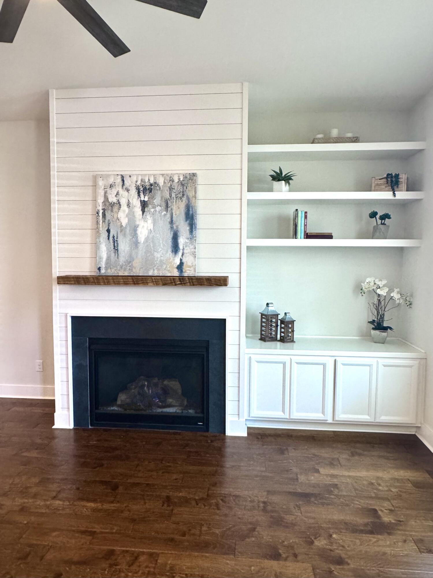 Fireplace with Built-in