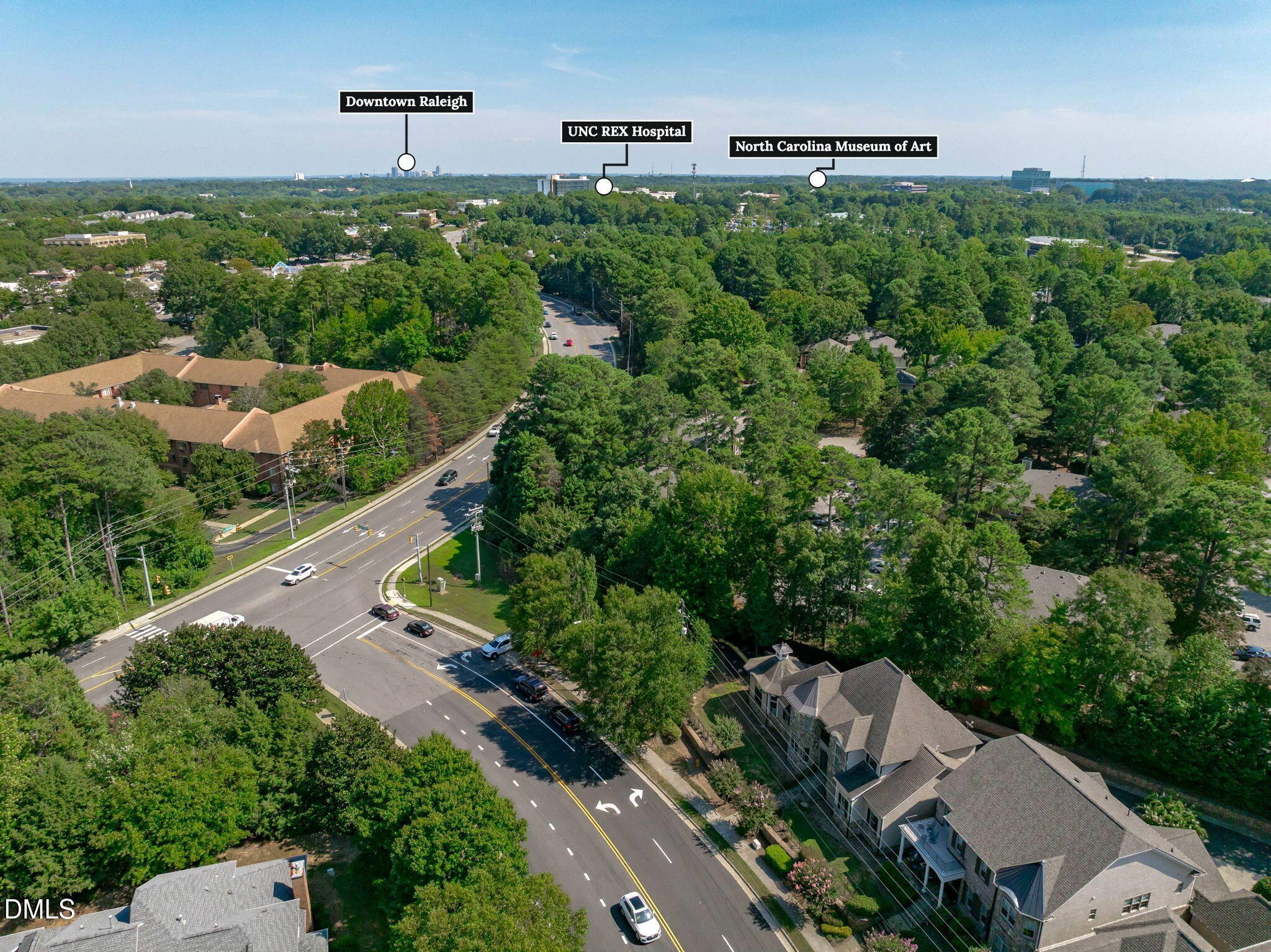 3413 Ebenezer Church Road Raleigh, NC 27612 - Photo 44 of 46 Aerial View