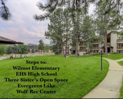 a view of a park with welcome board