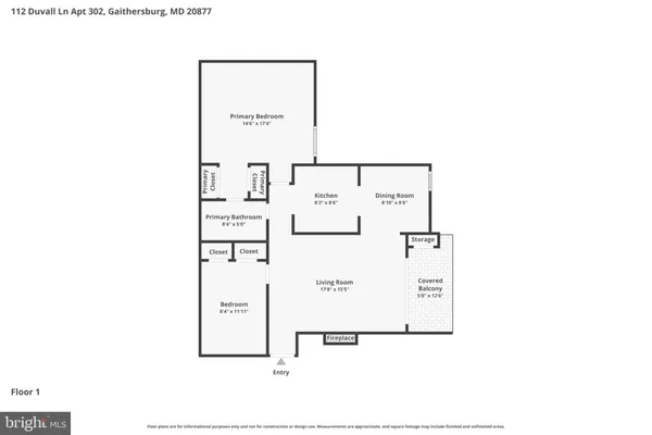 $165,000 | 112 Duvall Lane, Unit 302, Gaithersburg, MD 20877