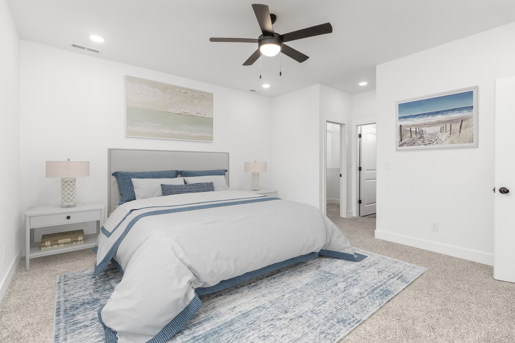 297 Wayne Hall Road Clarksville, TN 37040 - Photo 23 of 35 a bedroom with a bed and a painting on the wall