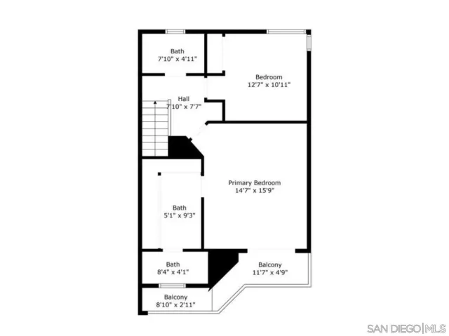 a picture of a floor plan