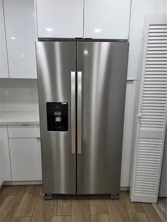 a room with storage and utility