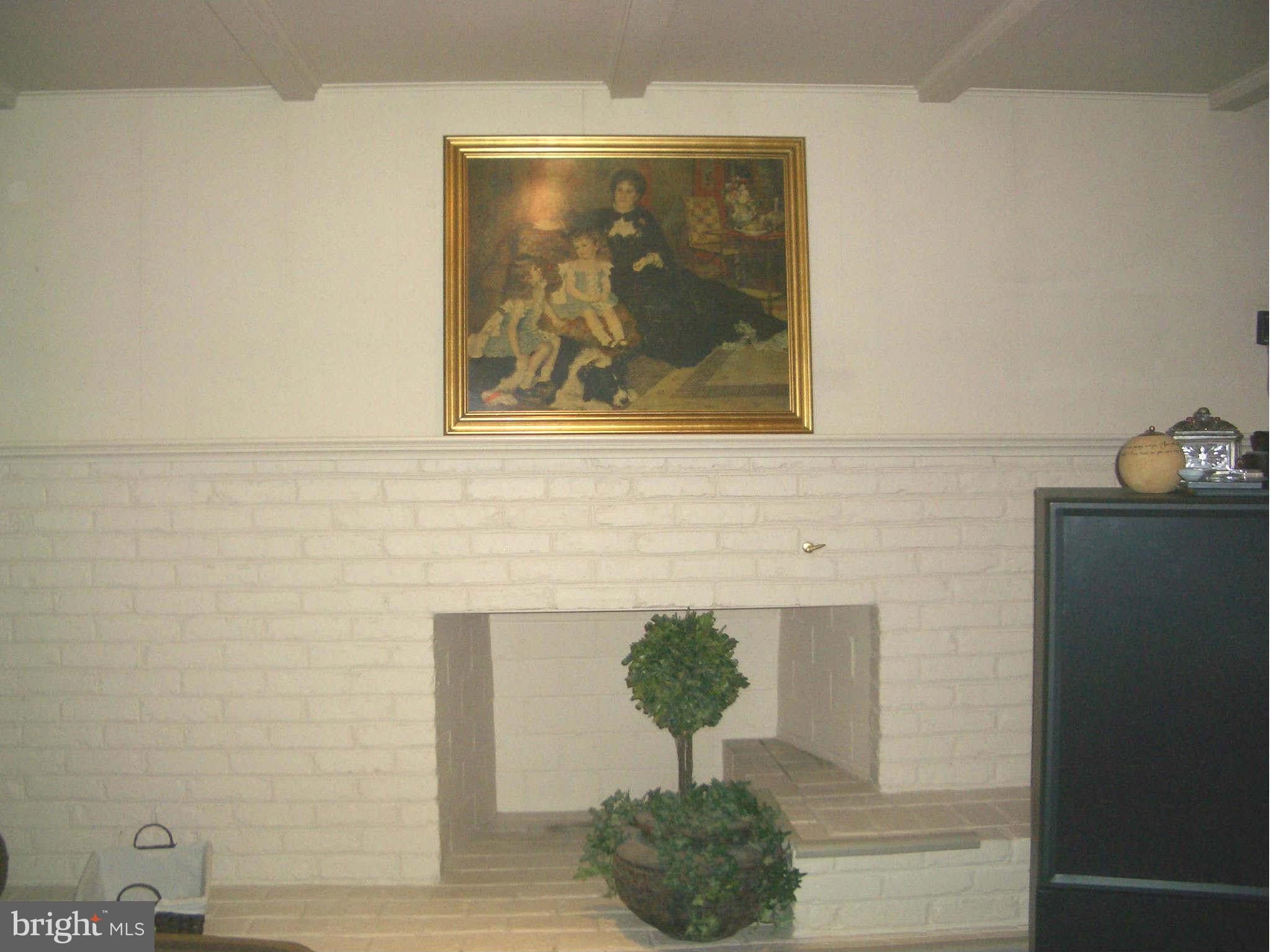 12822 Teaberry Road Silver Spring, MD 20906 - Photo 22 of 24 a room with a wall painting and a potted plant