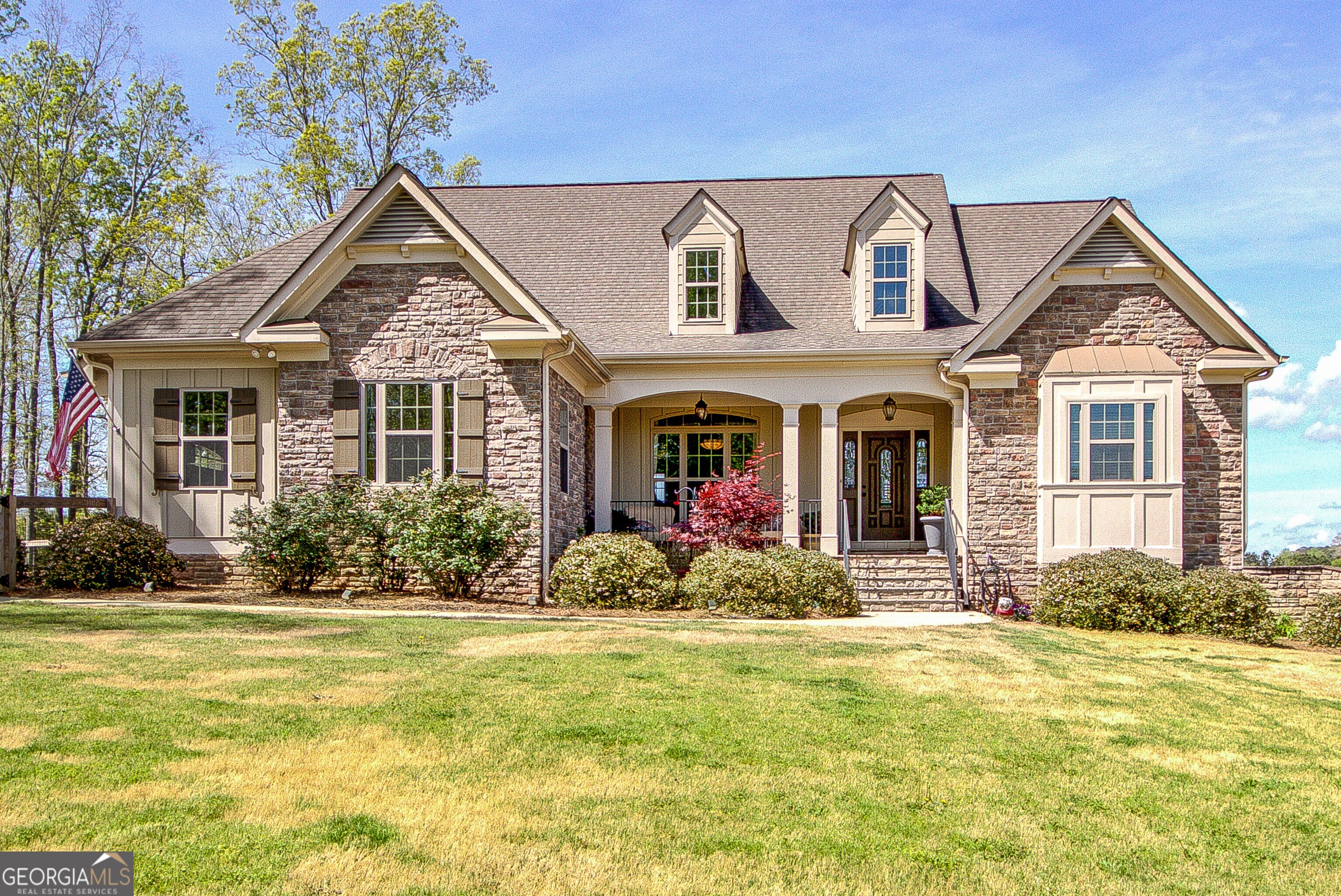 357 Brooks Road Brooks, GA 30205 - Photo 58 of 64 a front view of a house with a yard