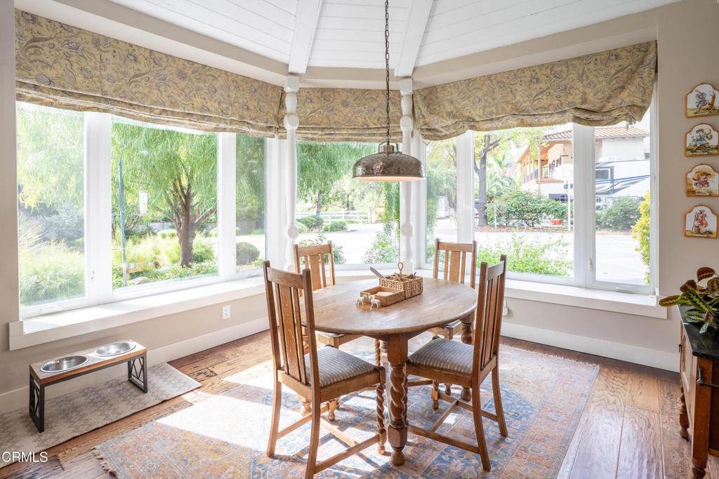 12075 East Pradera Road Camarillo, CA 93012 - Photo 14 of 54 a view of a dining room with furniture window and outside view