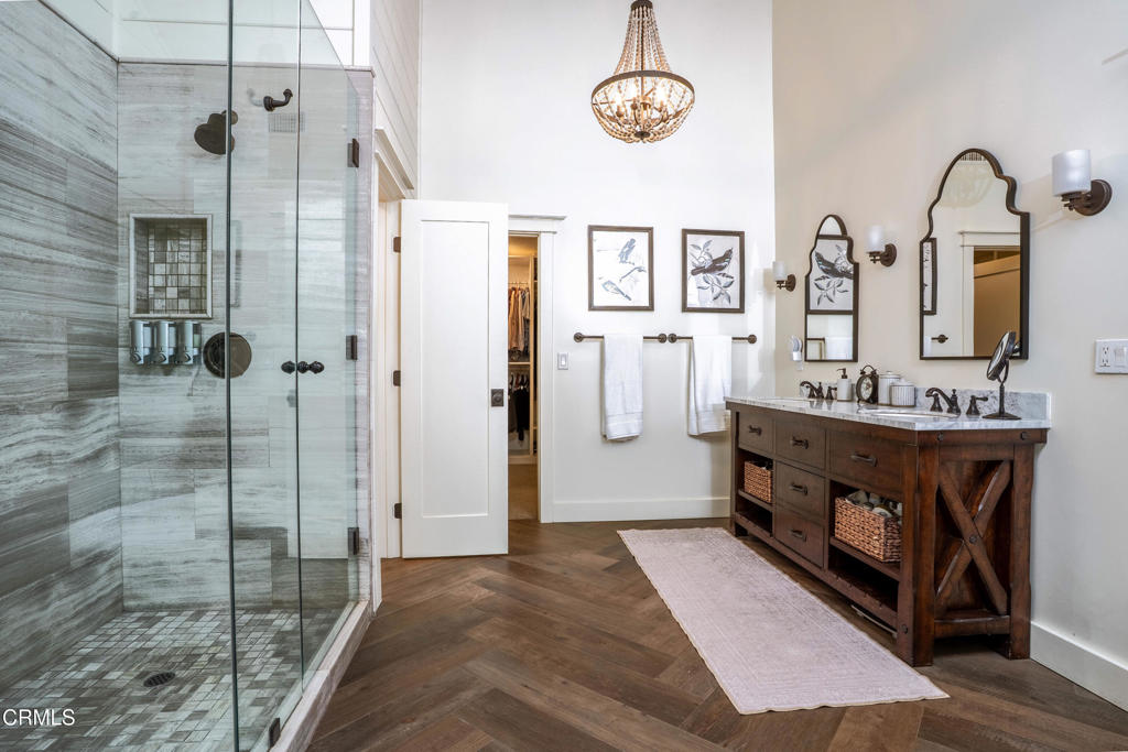 12075 East Pradera Road Camarillo, CA 93012 - Photo 29 of 54 a bathroom with a sink and a mirror