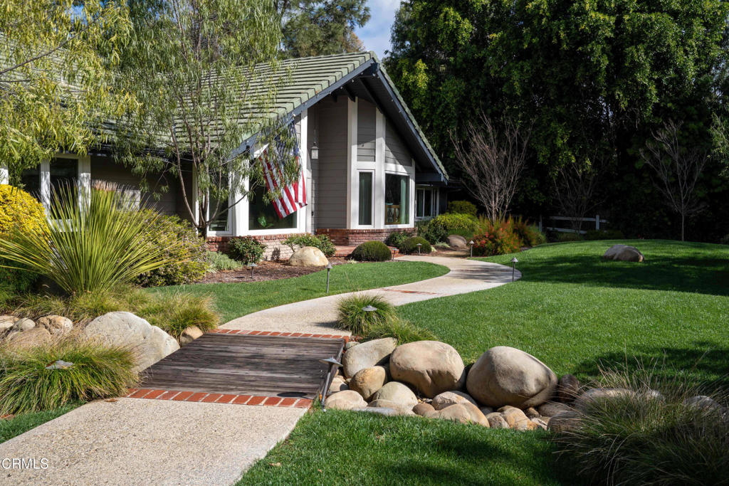 12075 East Pradera Road Camarillo, CA 93012 - Photo 3 of 54 a front view of house with yard and green space