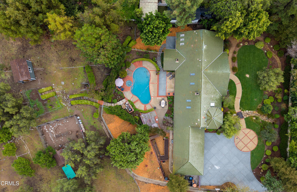 12075 East Pradera Road Camarillo, CA 93012 - Photo 53 of 54 an aerial view of residential house with outdoor space and parking