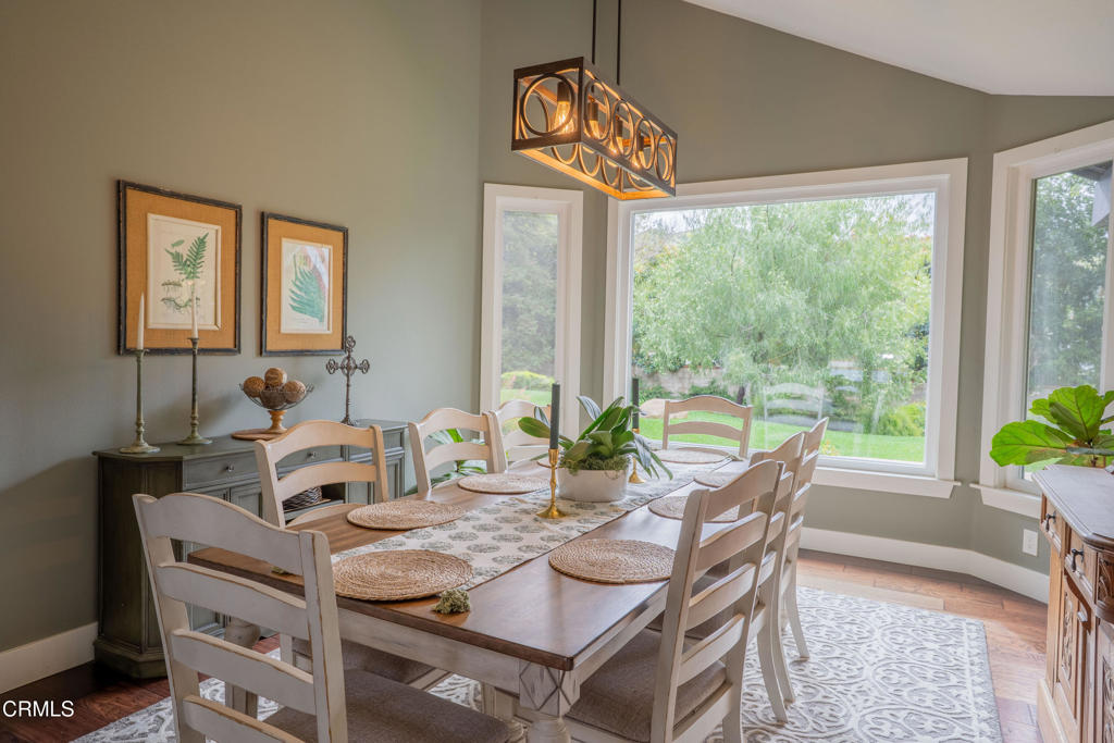 12075 East Pradera Road Camarillo, CA 93012 - Photo 10 of 54 a view of a dining room with furniture window and outside view