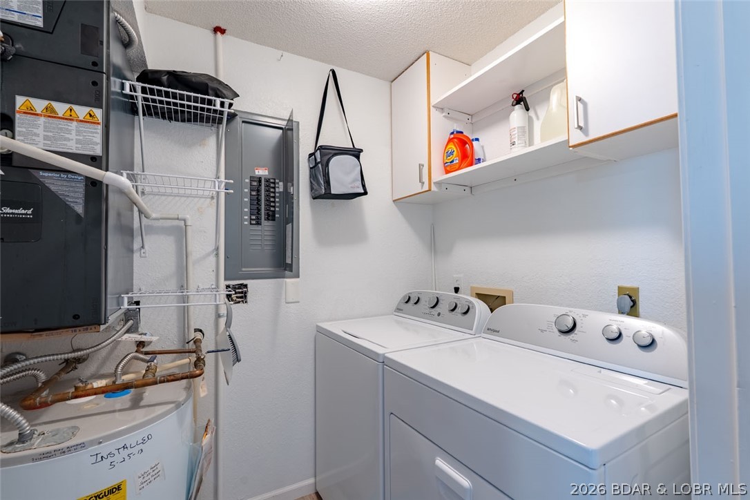 88 Willow Ridge Point, Unit 2A Lake Ozark, MO 65049 - Photo 37 of 61 Great Laundry Room with newer HVAC