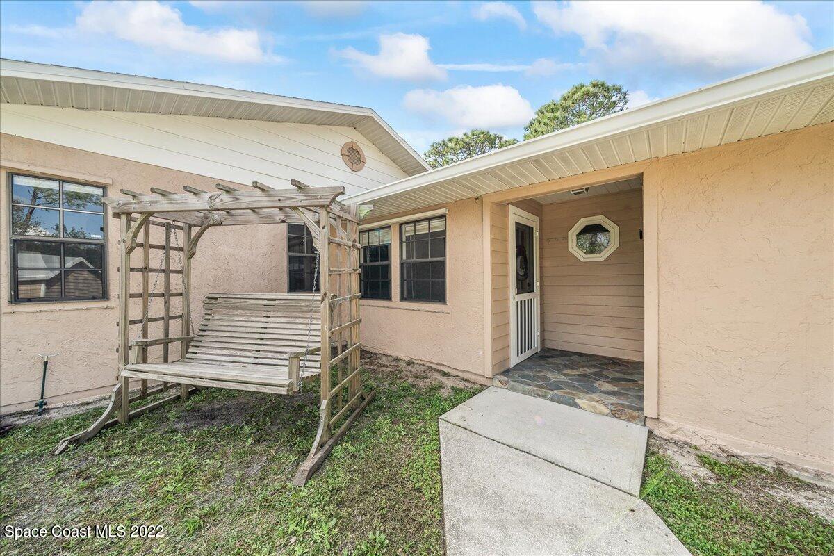 3450 Weber Road Malabar, FL 32950 - Photo 30 of 64 Outside Entrance to In Law Suite