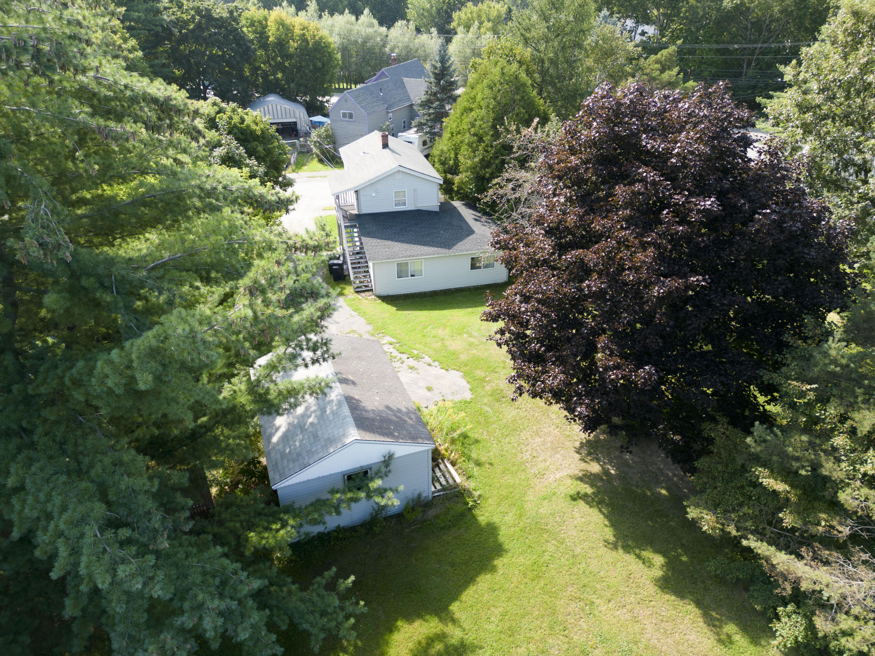 249 Palm Street Bangor, ME 04401 - Photo 24 of 30 Aerial backyardc