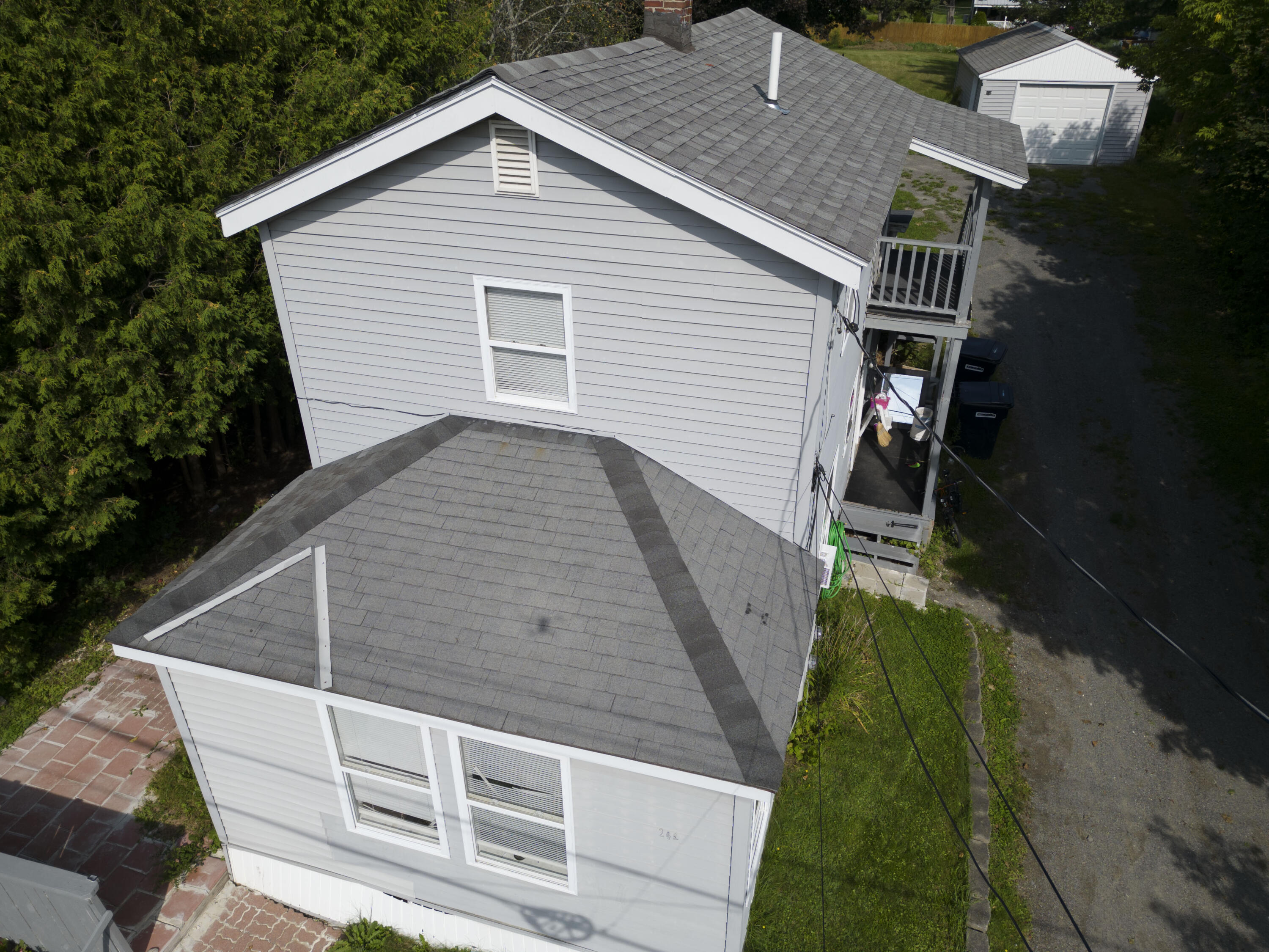 249 Palm Street Bangor, ME 04401 - Photo 26 of 30 Aerial rear view