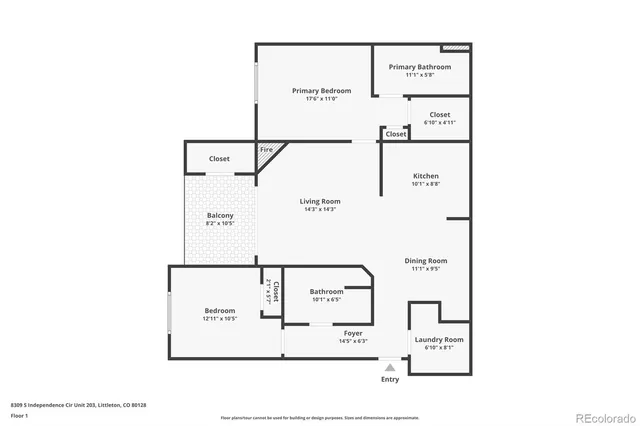 $329,500 | 8309 South Independence Circle, Unit 203, Littleton, CO 80128