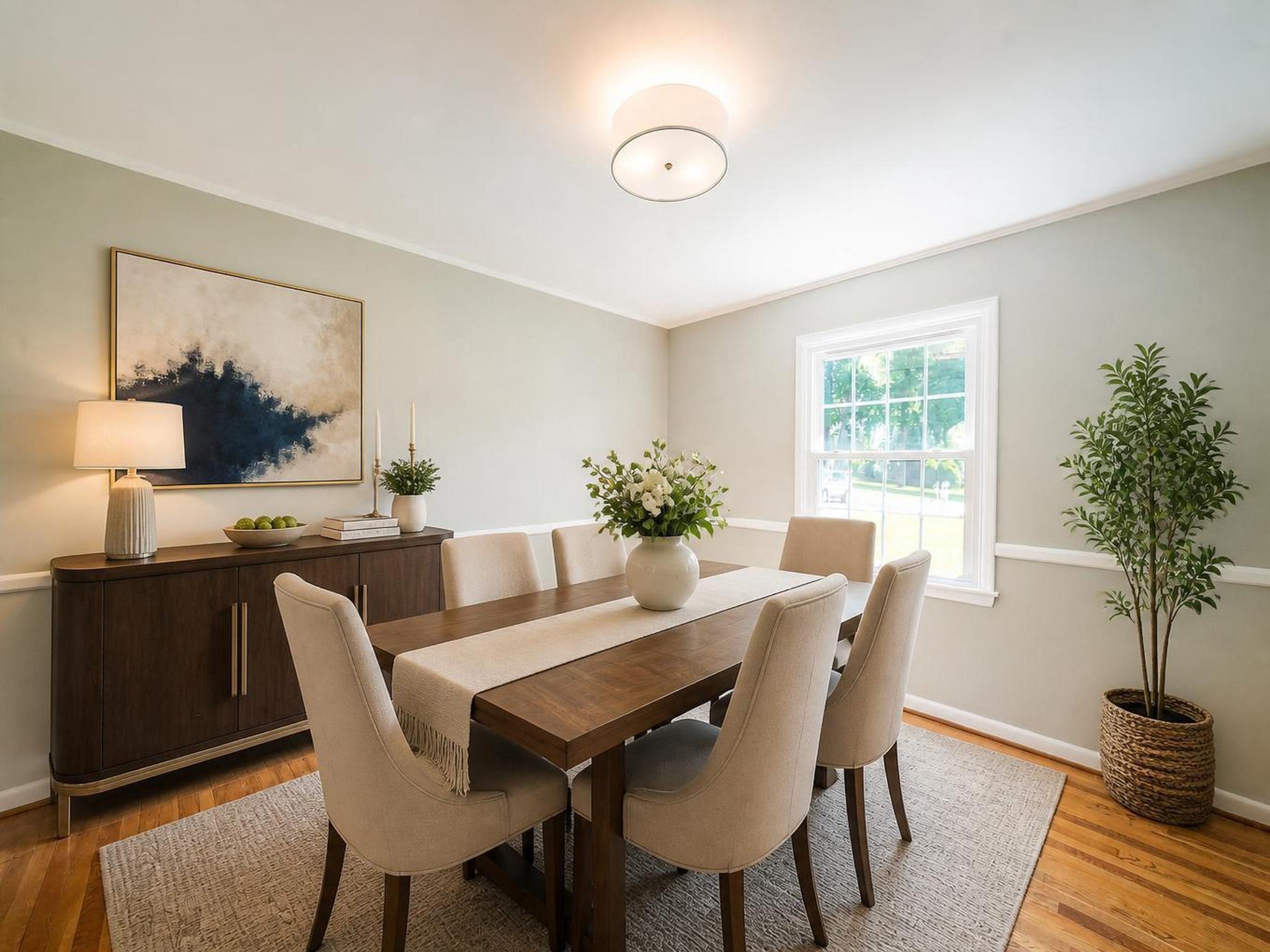 5062 Durham Road West Columbia, MD 21044 - Photo 14 of 40 Inviting dining space- virtual staged