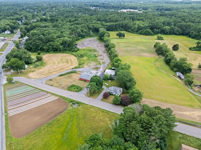 a view of a yard with an outdoor space