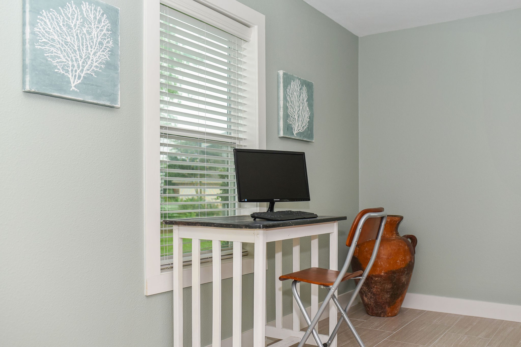 8 Las Brisas Place Port Lavaca, TX 77979 - Photo 19 of 50 a view of a workspace with furniture and a window
