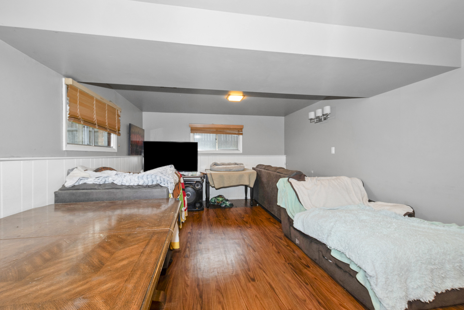 4511 West Howdy Lane Alsip, IL 60803 - Photo 15 of 17 a bedroom with a bed and a table