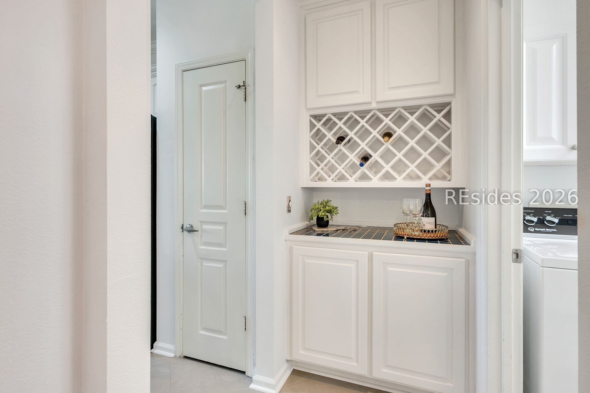 25 Columbus Circle Bluffton, SC 29909 - Photo 18 of 44 Pantry and Wine Bottle/Cabinet Storage
