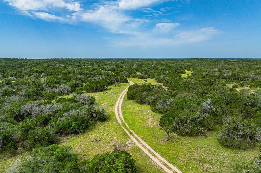 229 Lost Man Road Northwest Junction, TX 76849 - Photo 22 of 32 a view of a yard with a swimming pool