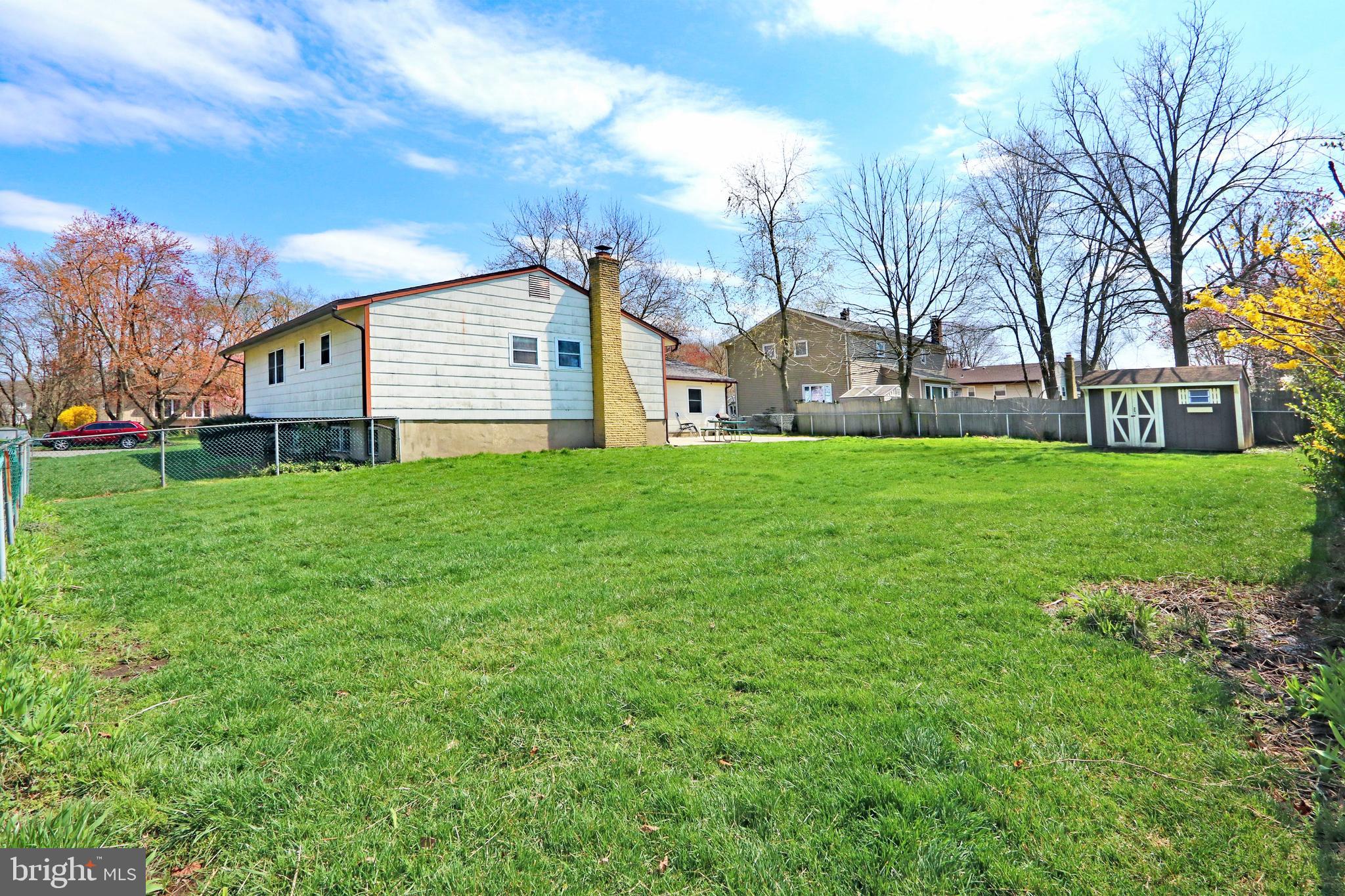 Spacious Rear and Side Yards