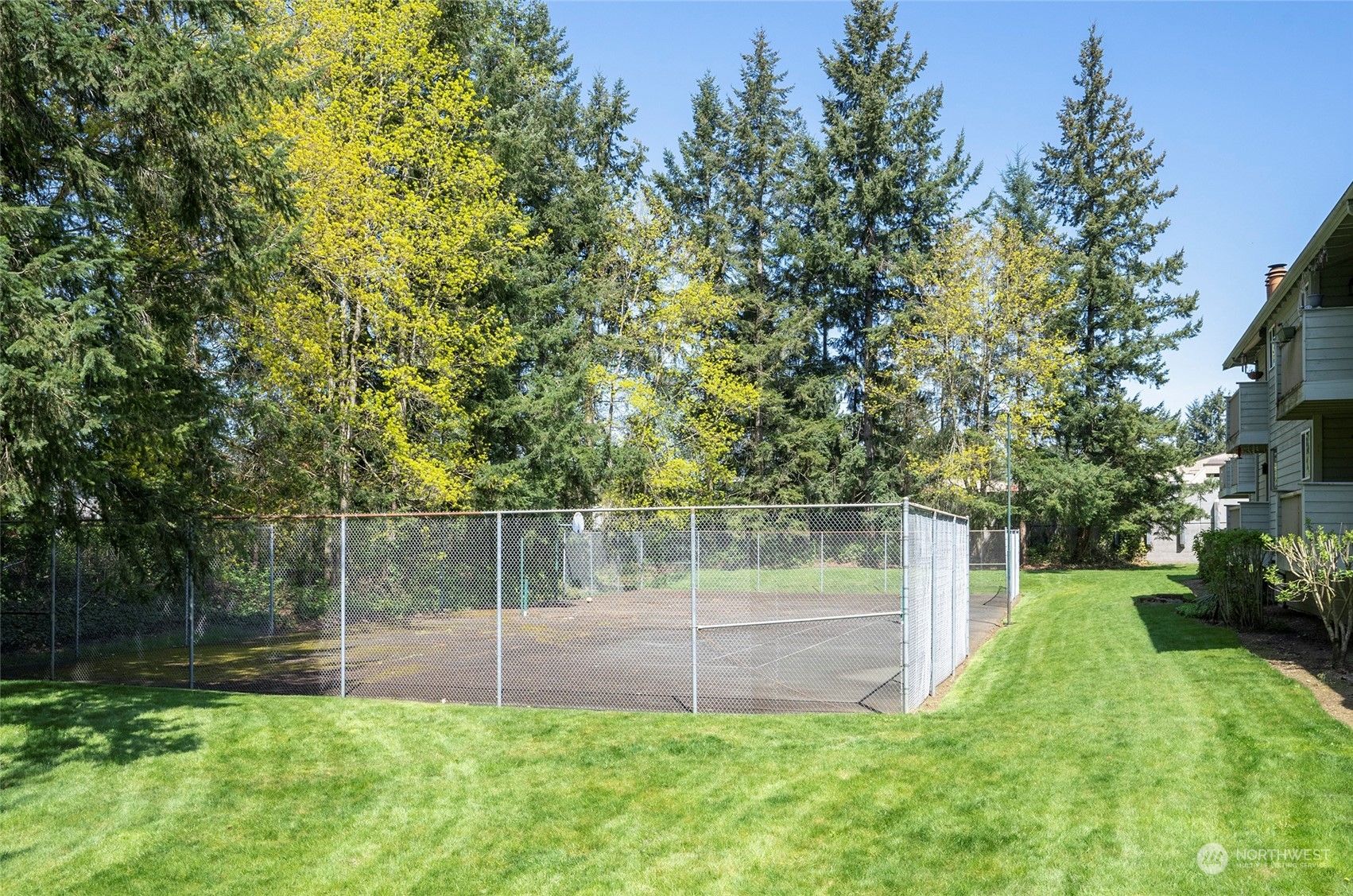 14401 Southeast Petrovitsky Road, Unit E205 Renton, WA 98058 - Photo 28 of 28 a view of a backyard