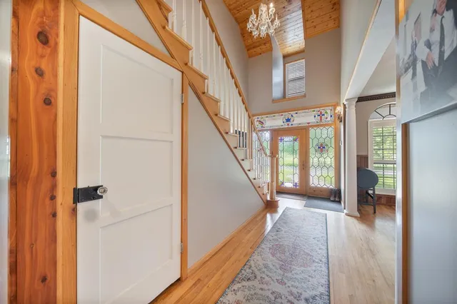 a view of an entryway