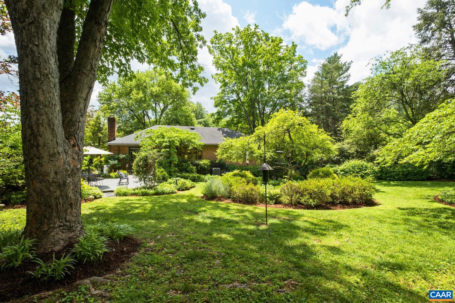 2509 Northfield Road Charlottesville, VA 22901 - Photo 33 of 44 a view of a garden with a tree
